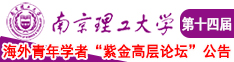 疯狂插逼视频南京理工大学第十四届海外青年学者紫金论坛诚邀海内外英才！